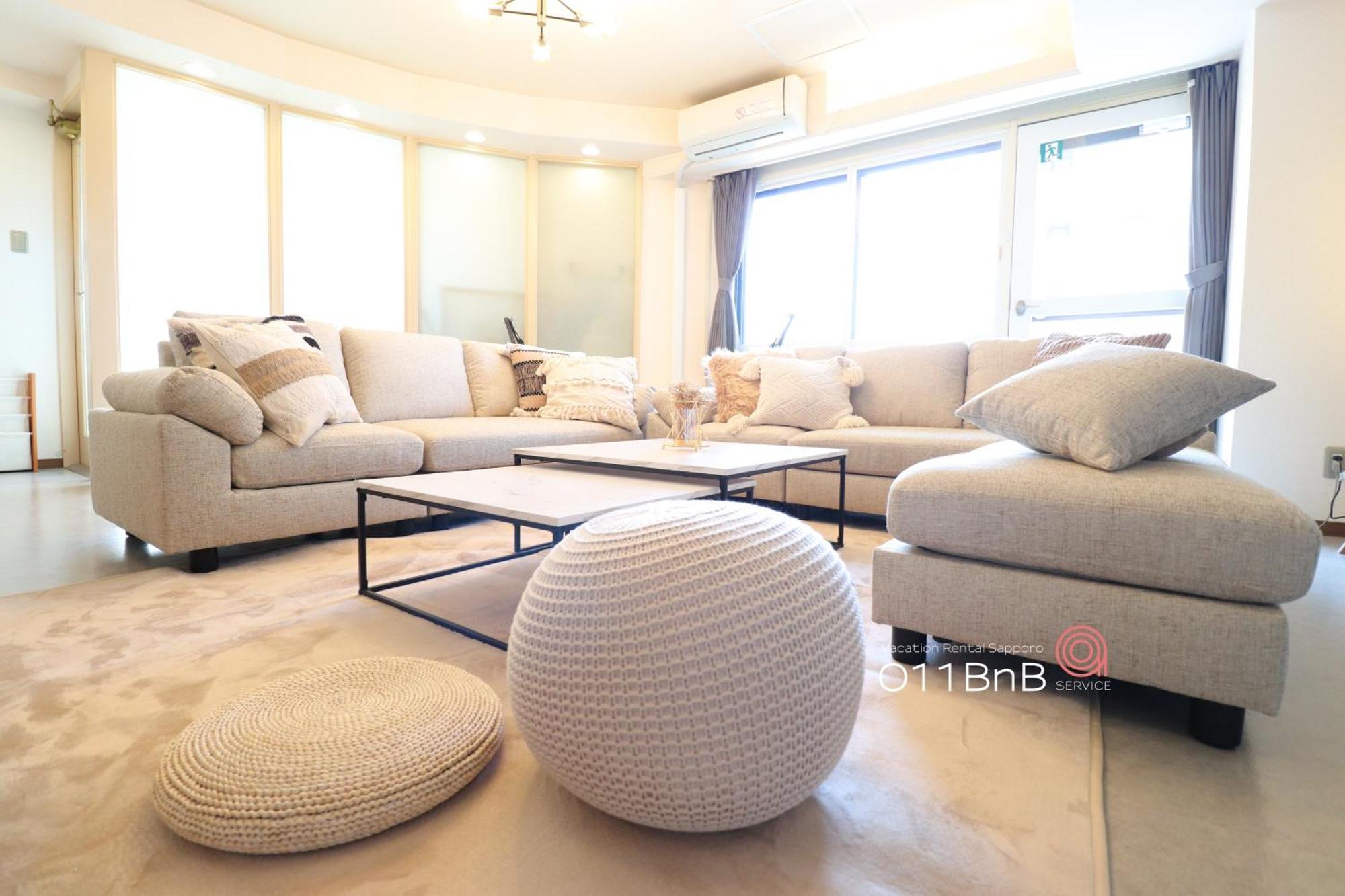 Nk Bld4F Sapporo 3Ldk 3Br 1 Floor 1 Room Екстер'єр фото